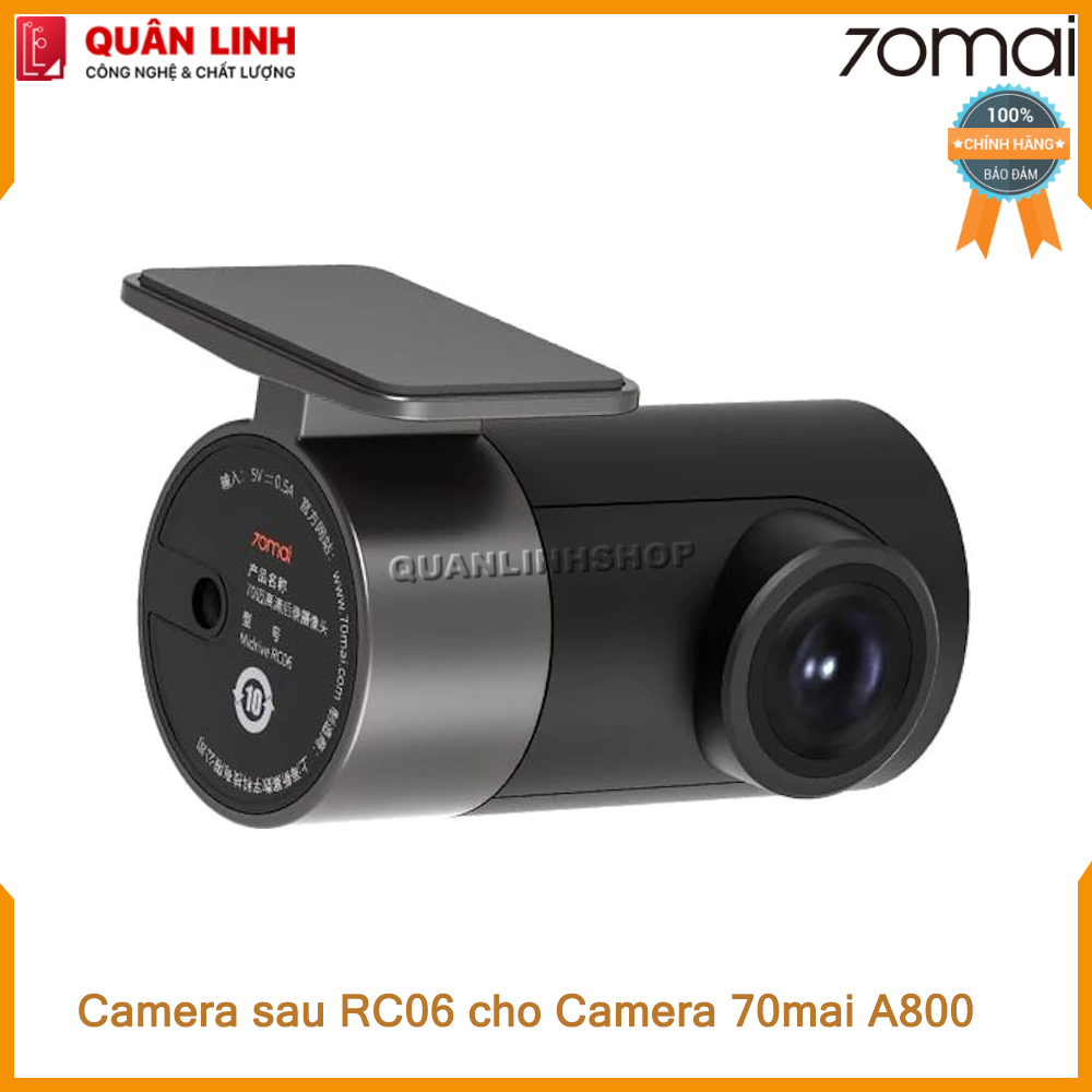 Camera sau 70mai RC06 Rear Camera dùng cho 70mai Dash Cam A500s/A800s