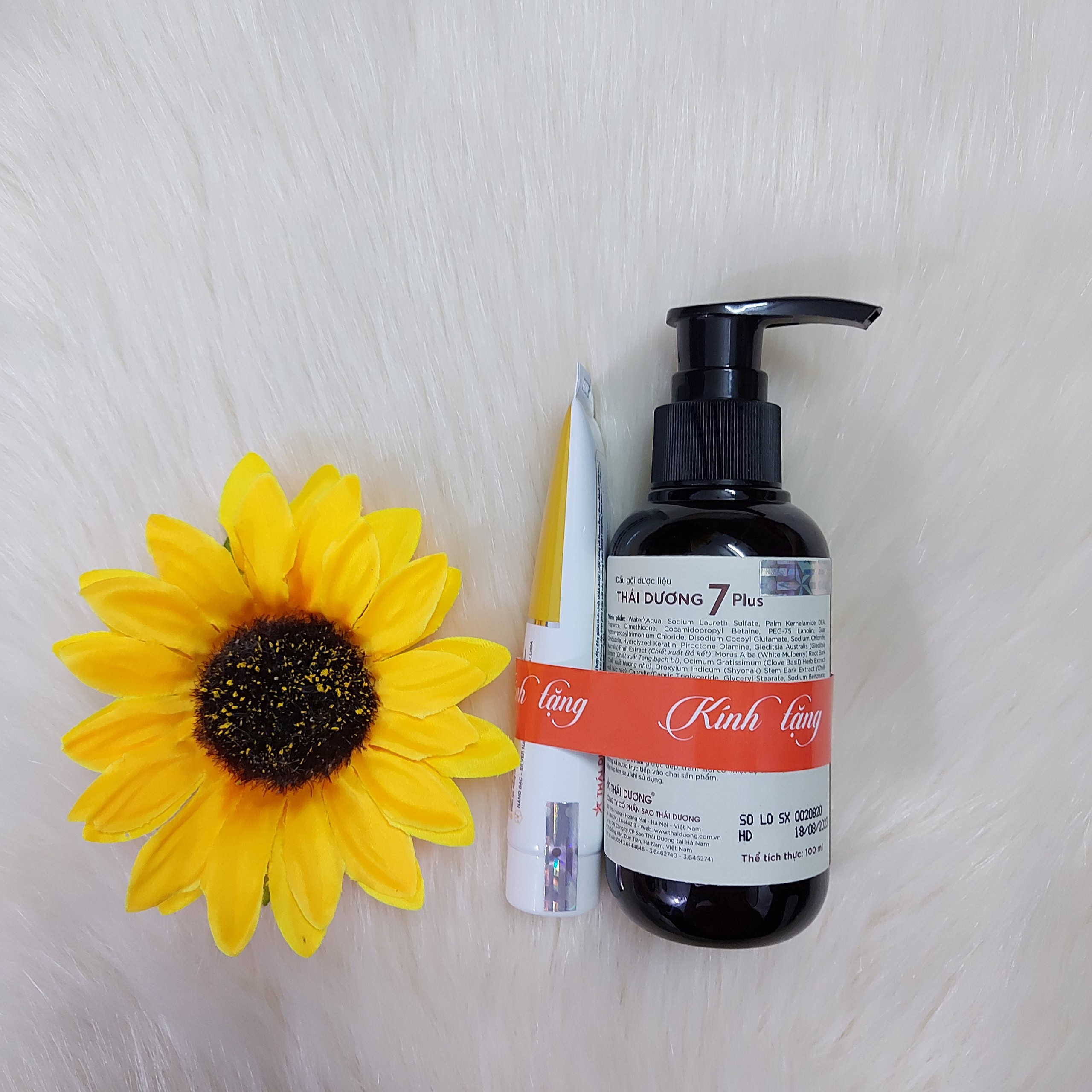 Dầu Gội Thái Dương 7 Plus 100 & 250ml - Cung cấp dinh dưỡng cho mái tóc, giúp mái tóc chắc khỏe