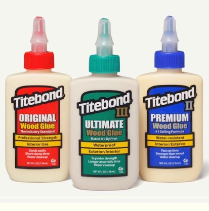 Keo dán gỗ đa năng Titebond trong nhà và ngoài trời chai 473ml