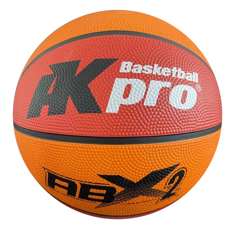 Quả bóng rổ cao su AKpro ABX2 thiết kế bắt mắt, độ này ổn định, độ bền