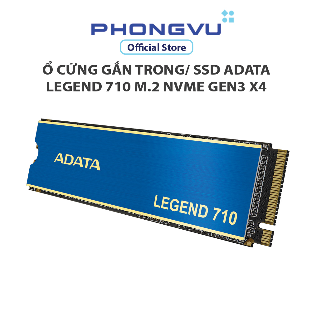 Ổ cứng gắn trong SSD Adata LEGEND 710 M.2 NVMe Gen3 X4 ALEG-710-512GCS -