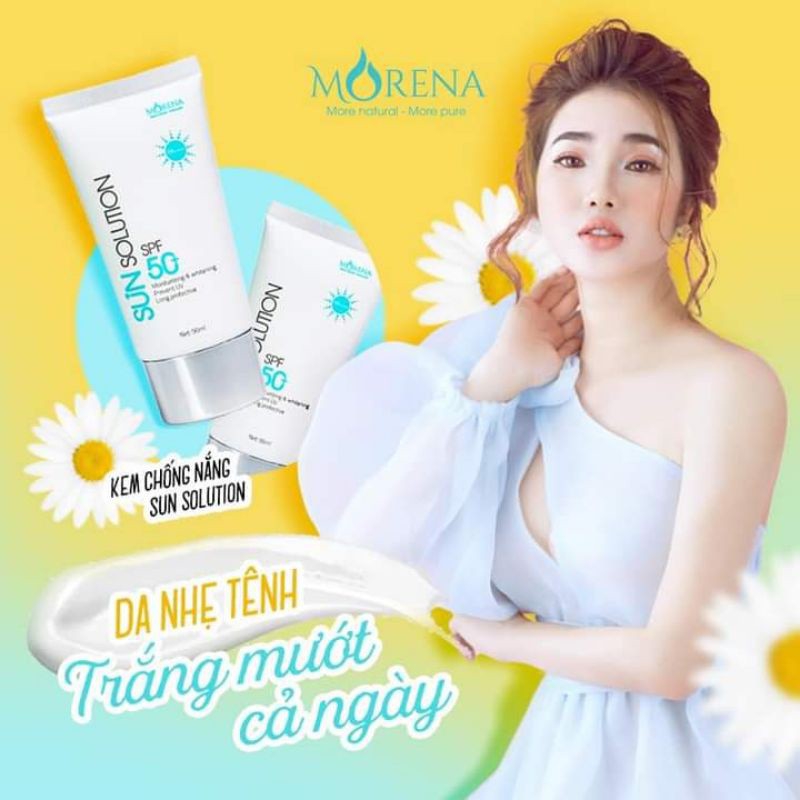 [Hàng Cao Cấp] - Kem Chống Nắng Morena Huyền Phi Chống Nắng Siêu Đỉnh, Dưỡng Da, Makeup, Thẩm Thấu Nhanh  . GIÁ SỈ