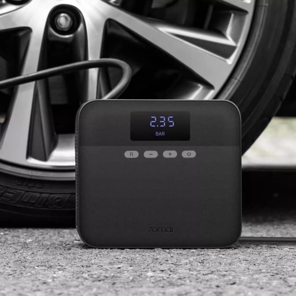 Máy bơm lốp xe ô tô mini tự động xiaomi 70mai tp03