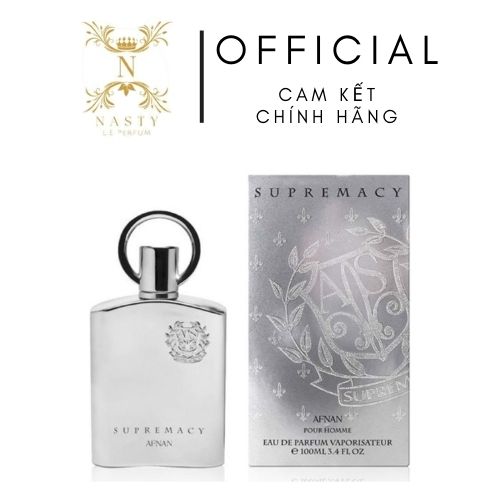 Nước hoa chính hãng, Nước hoa Supremacy Silver Afnan, Nước hoa nam, Nước hoa chiết
