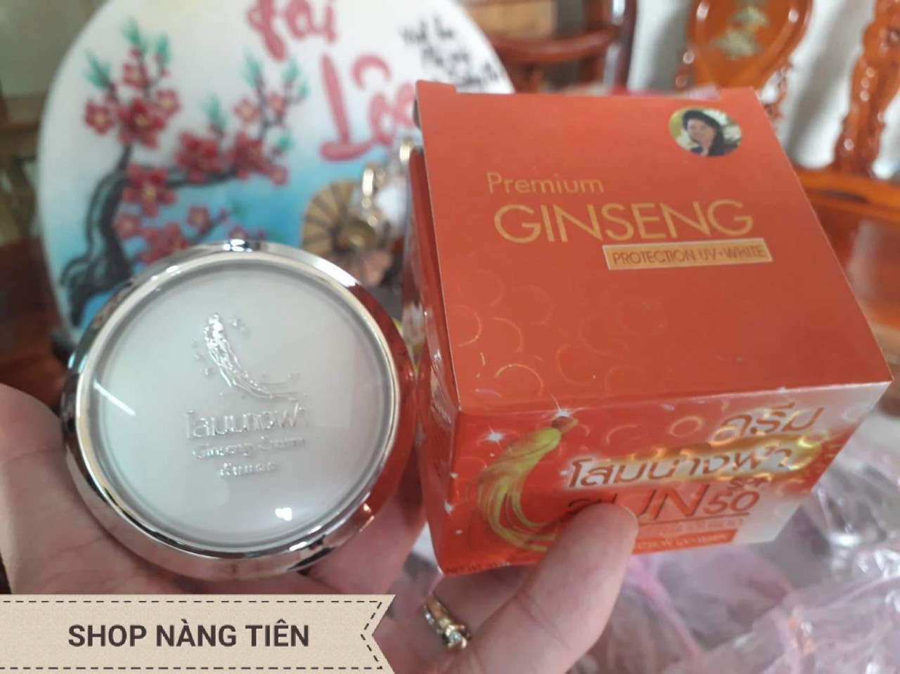 Kem sâm ginseng thái lan dùng ban ngày loại chính hãng