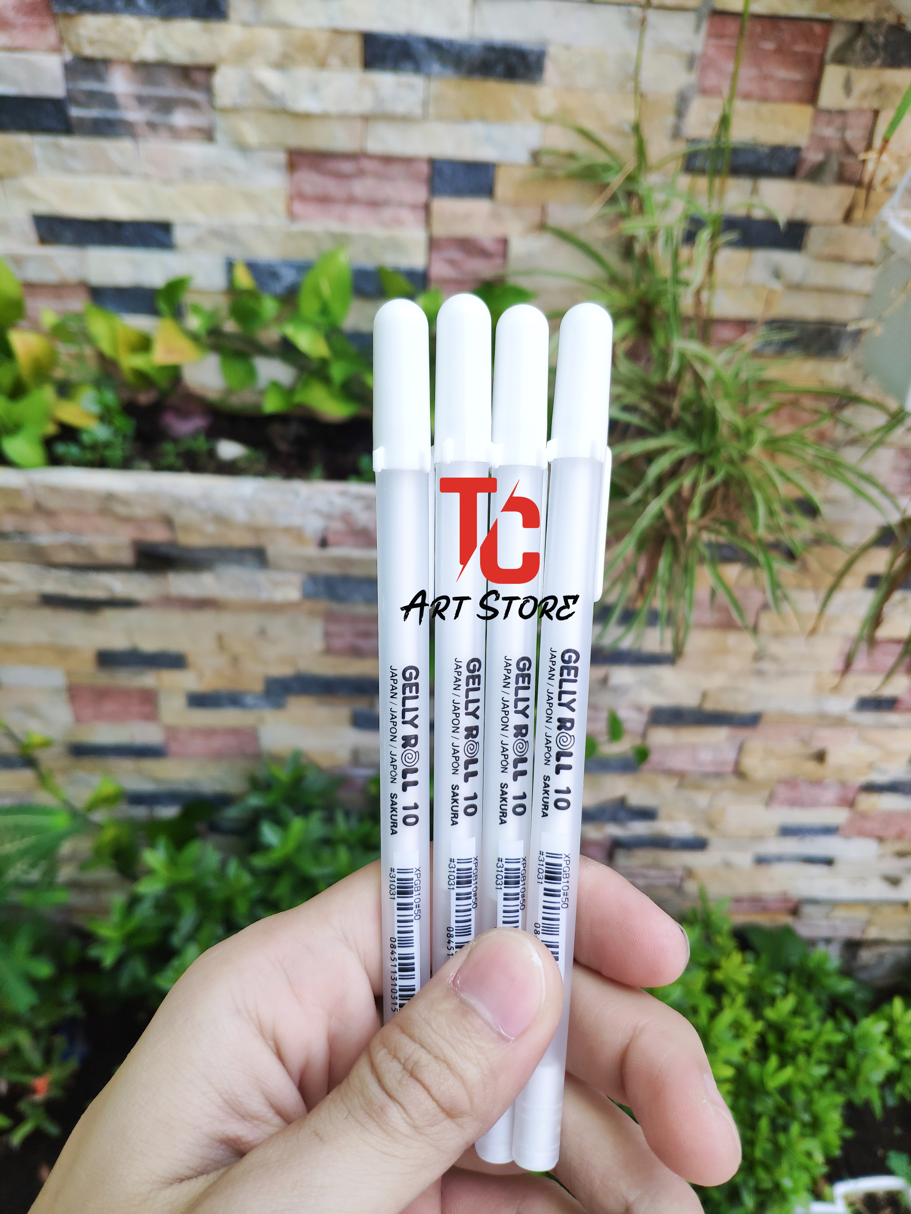 [TC Art Store] BÚT LINE, GEL TRẮNG SAKURA ROLL