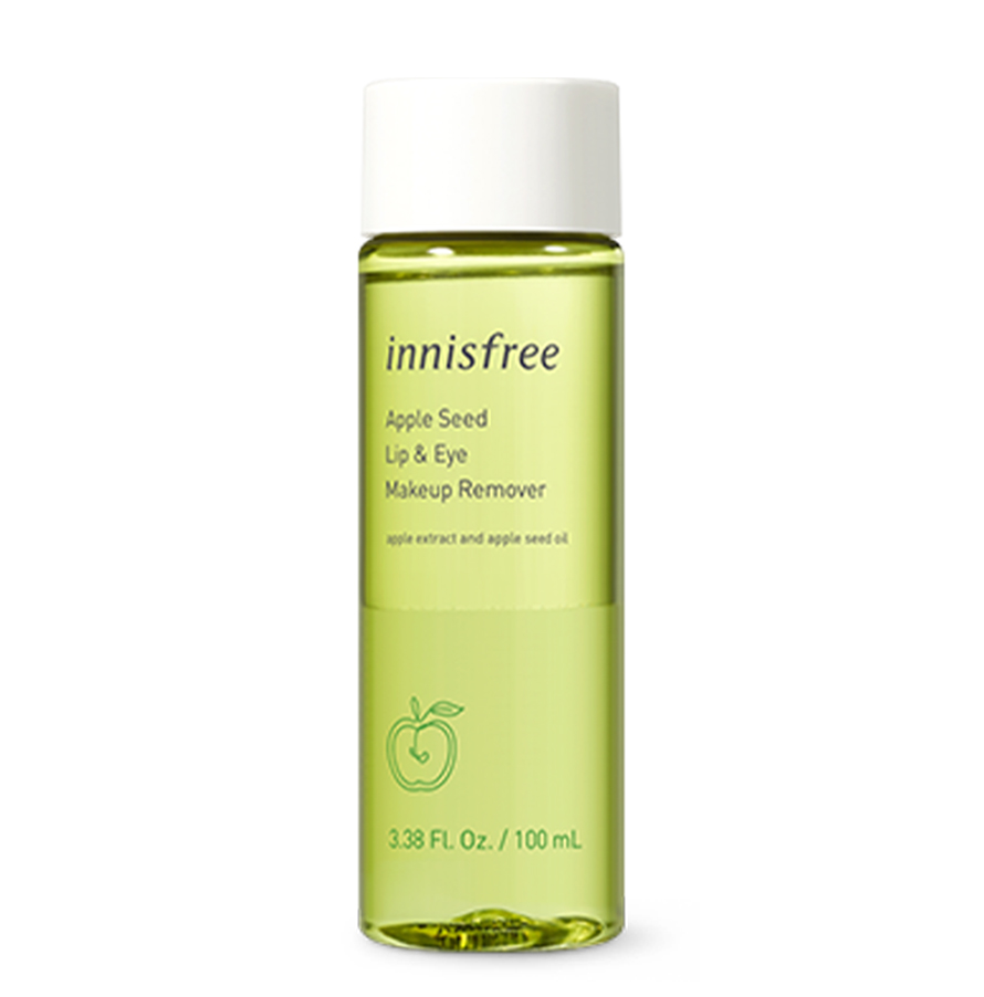 Tẩy trang mắt môi innisfree apple seed lip & eye remover 100ml freeship max florence store