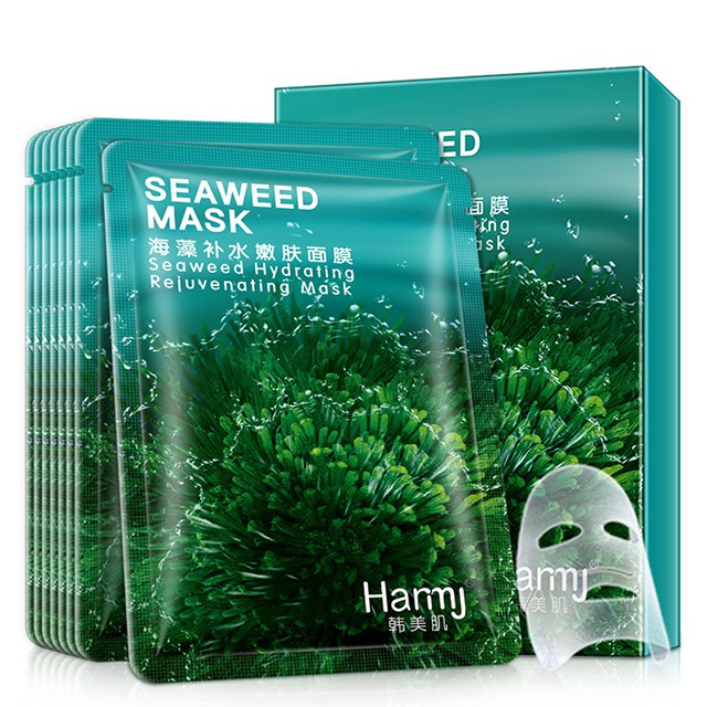 [GIẢM 5% ĐƠN 129K][HCM]Mặt Nạ Tảo Biển Seaweed Mask Hanmj