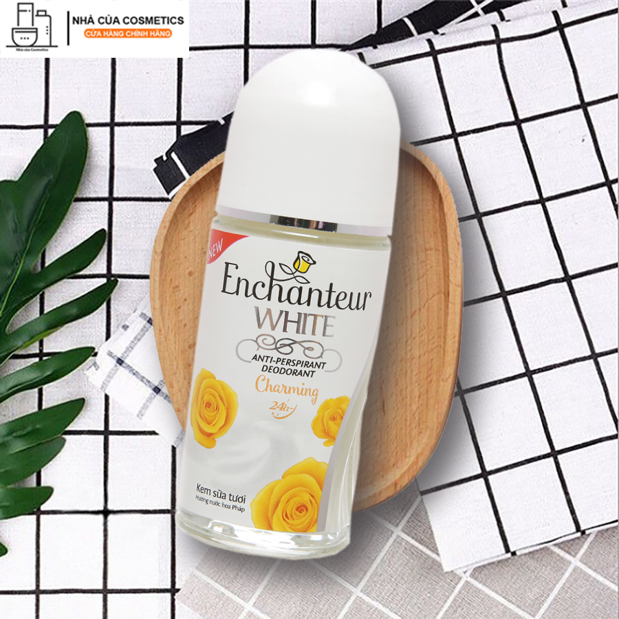 Lăn khử mùi trắng da Enchanteur Charming 50ml