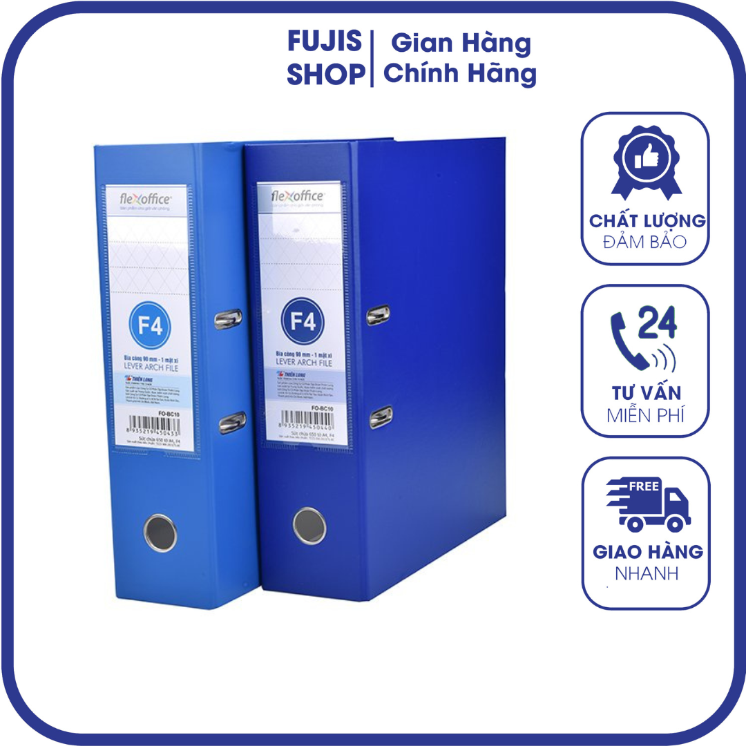 Bìa còng bật thiên long 5cm/7cm/9cm a4/f4