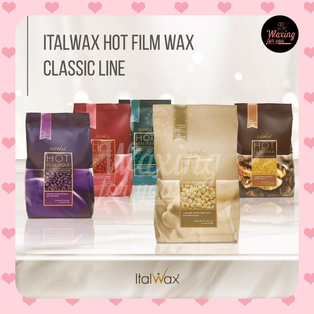 Sáp wax lông Italwax❤️Freeship❤️siêu bám lông không nóng rát
