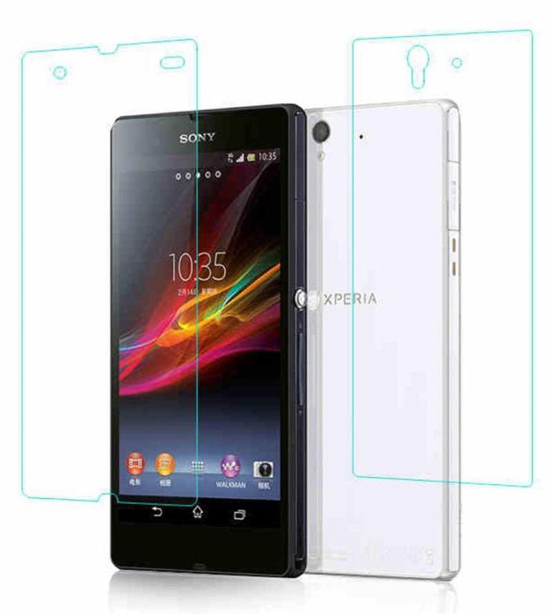 Bộ miếng dán mặt trước và mặt sau theo khuôn Sony Xperia Z / Sony Z / C6602 / C6603 / L36h