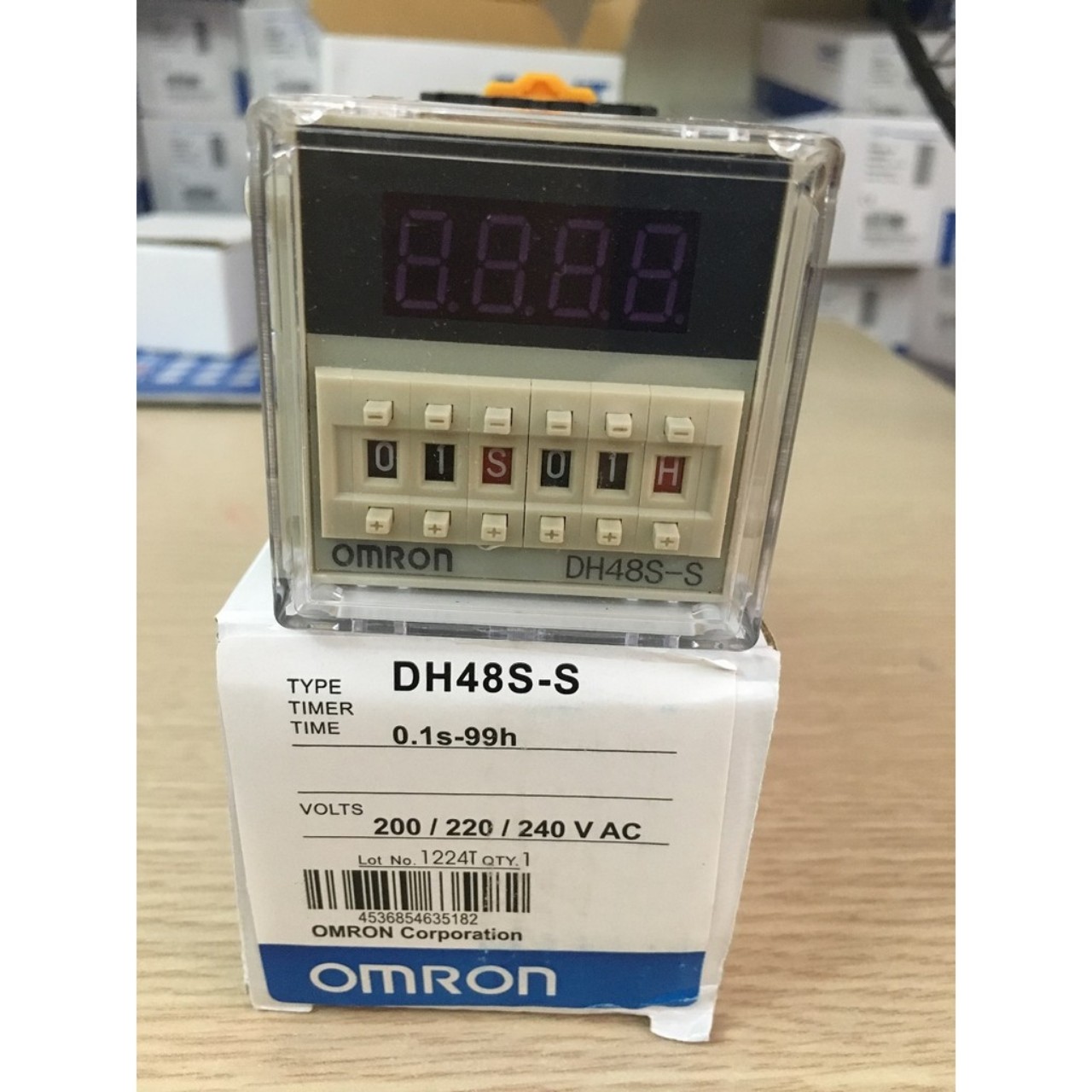 Rơle thời gian luân phiên omron dh48s-s 220v