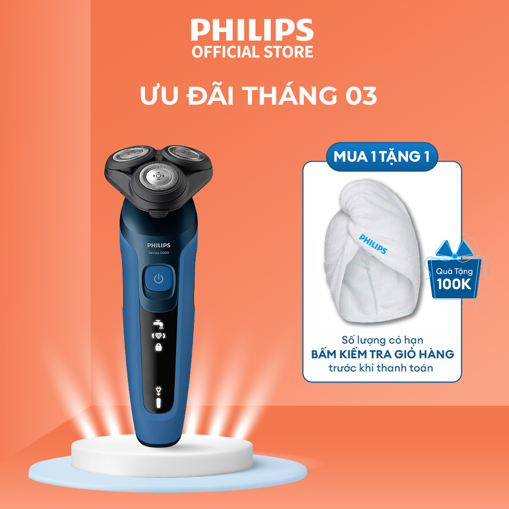Máy cạo râu Philips S5444 - cạo râu sảng khoái_bảo vệ da_ bảo hành 2 năm