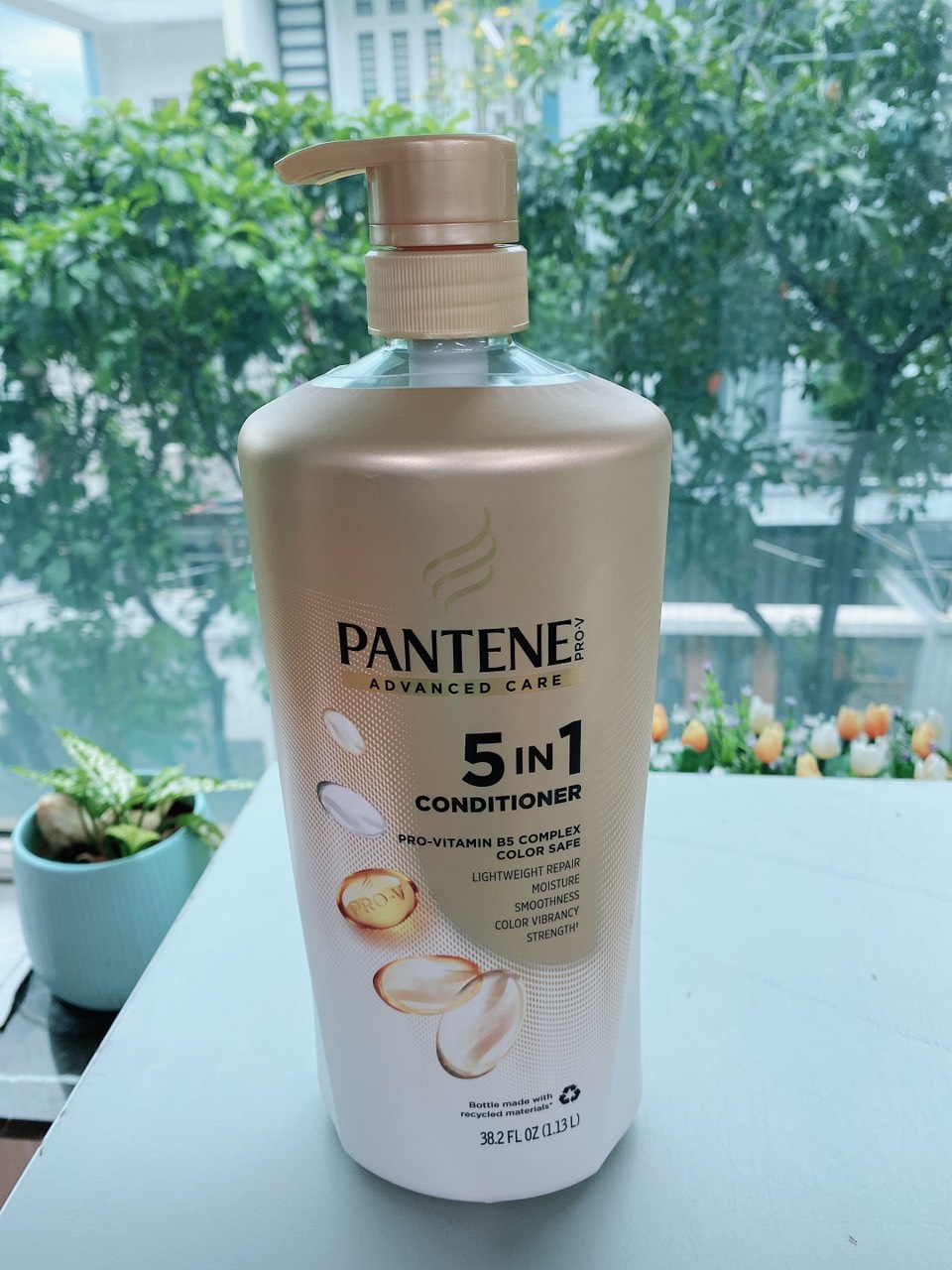 Dầu gội pantene 5in1 chai 1.13l - mỹ