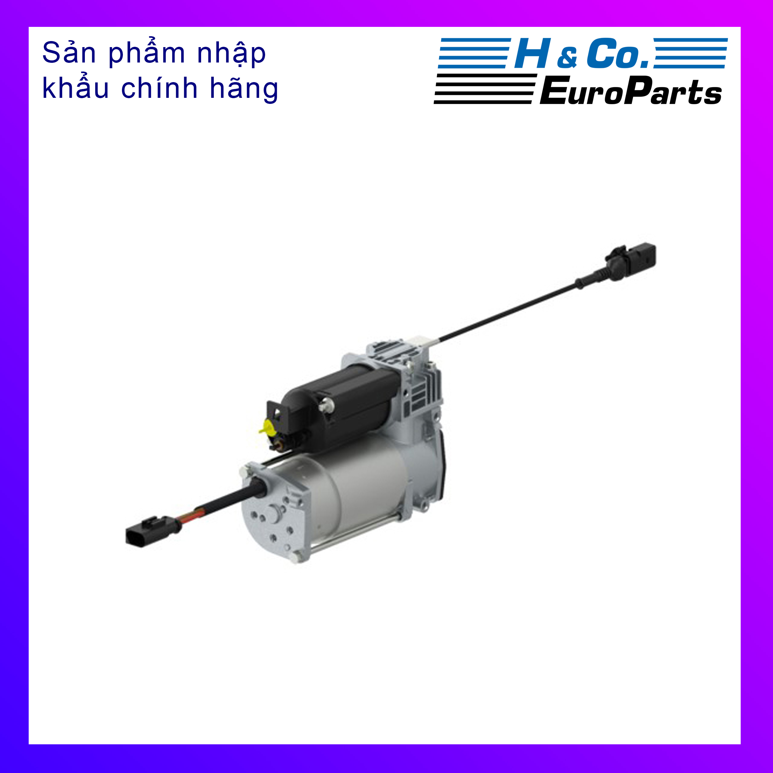 Bơm nâng gầm xe BMW X5 (F15/F85), BMW X6 (F16/F86), Hãng Wabco, 4154030472, 37206875177, Air Suspension Compressor