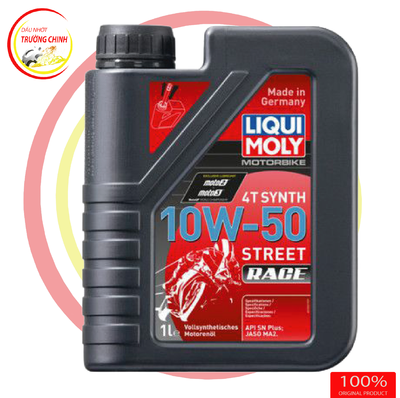 NHỚT LIQUI MOLY MOTORBIKE SYNTH 4T 10W50 DÀNH CHO XE SỐ