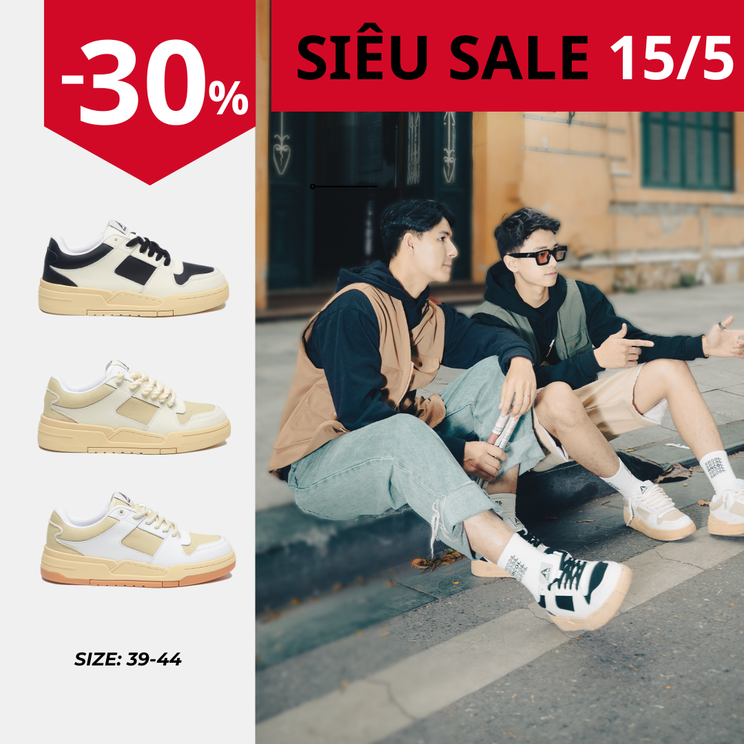 {Siêu cuối tháng} Giày thời trang nam nữ Ancol Extreme Retro Blaky size 39-44, chất liệu da thật 100%, miếng lót giày Eva, đế cao su êm chân, thoáng khí.