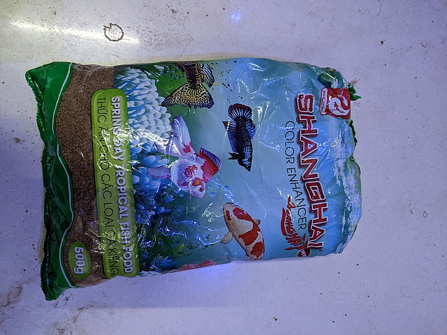 Thức ăn cho cá hạt nhuyễn 500gram