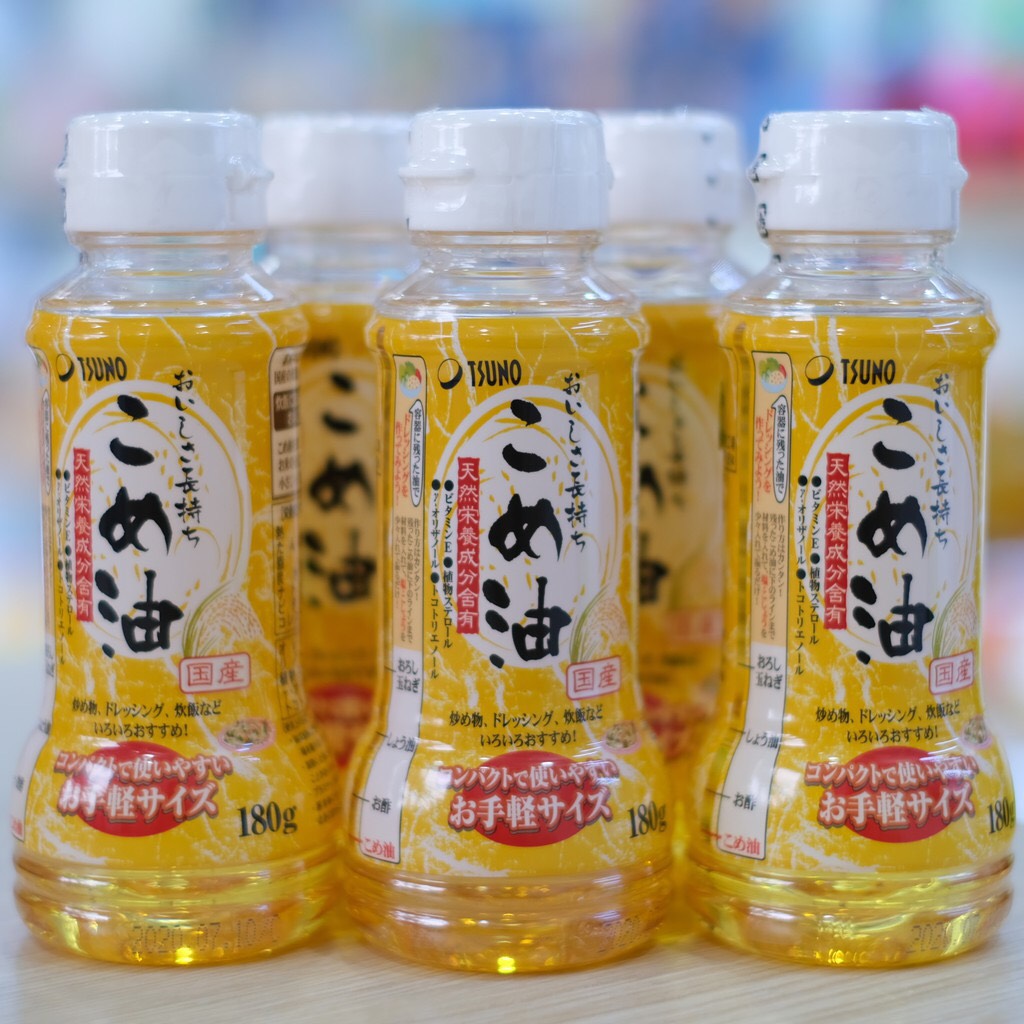 Dầu gạo cao cấp tsuno cho bé ăn dặm 180g nhật bản