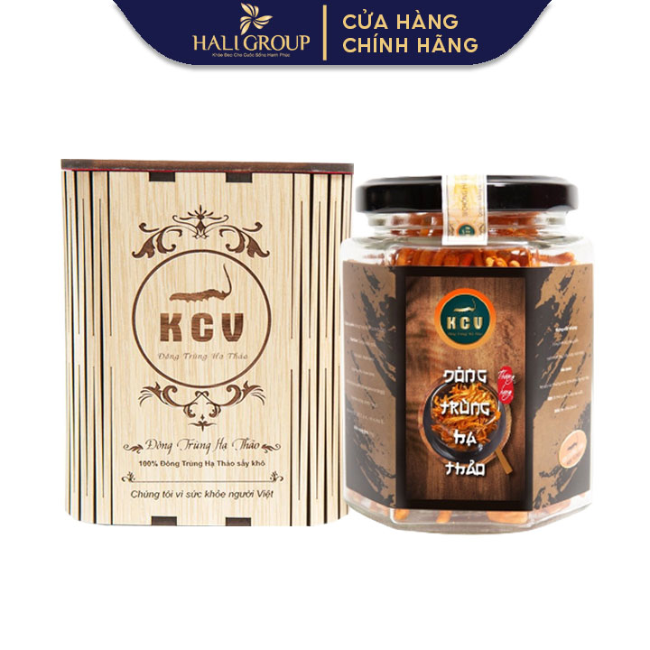 Đông trùng hạ thảo khô kim cương vàng hộp 10g