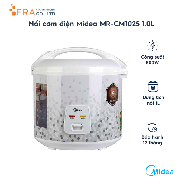Nồi cơm điện midea mr-cm1025