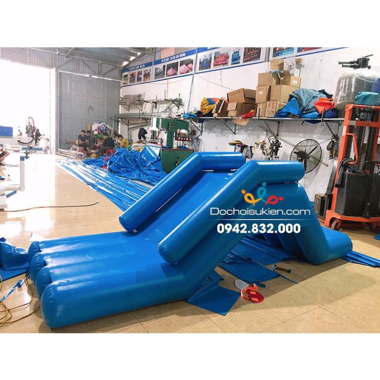 Cầu trượt bơm hơi cho bé
