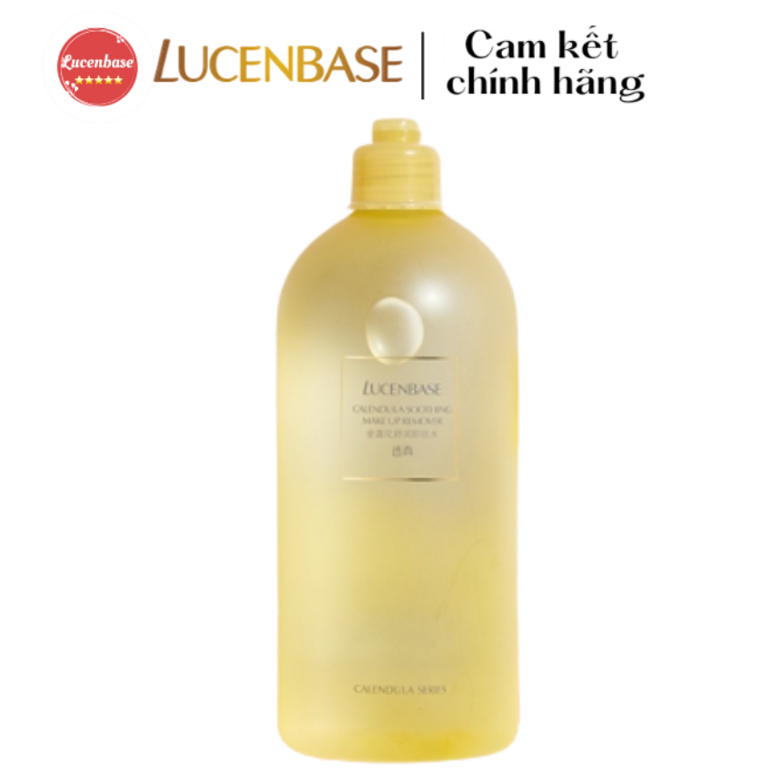 (HSD 2027 )Nước tẩy trang hoa cúc LUCENBASE beauty làm sạch, cấp ẩm, dịu da, 500 ml