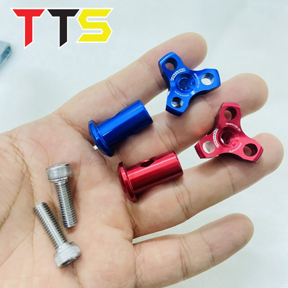 Ốc tăng thắng kèm xỏ cốt bát thắng sau Takagewa cho các loại bát thắng, càng thắng đùm ZIN LỔ 12Ly