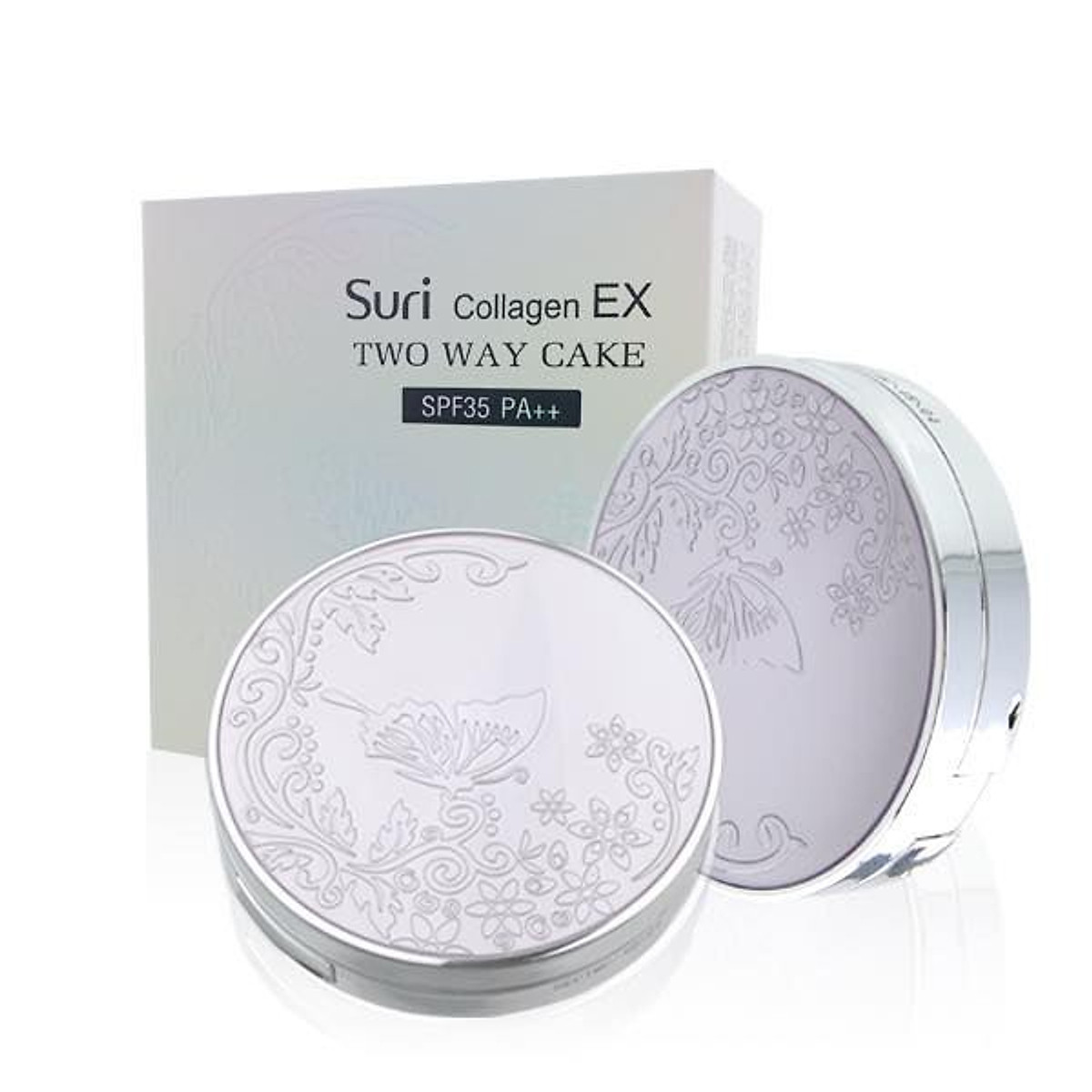 Phấn trang điểm siêu mịn Suri Collagen Two Way Cake Hàn Quốc