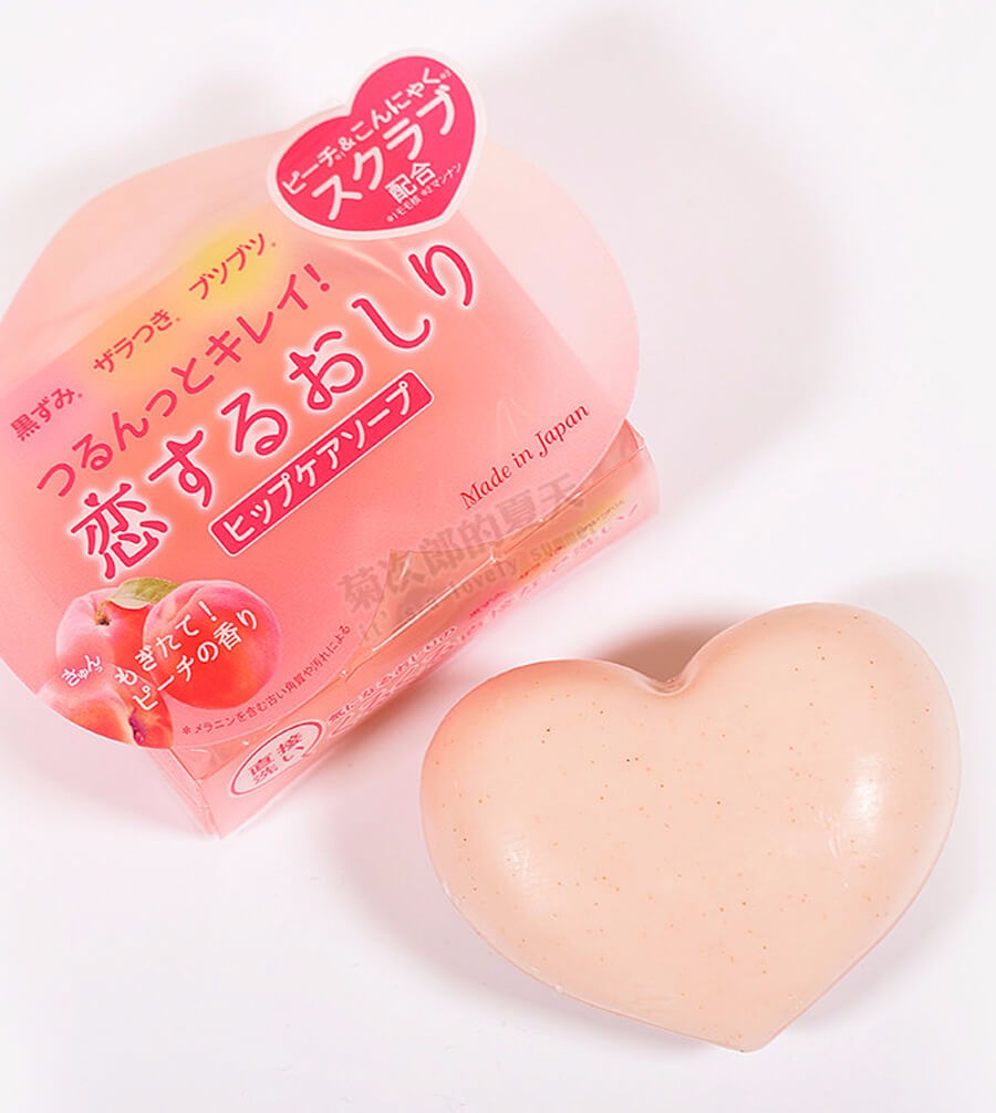 Xà bông giảm thâm vùng da mông trái đào PELICAN 80g
