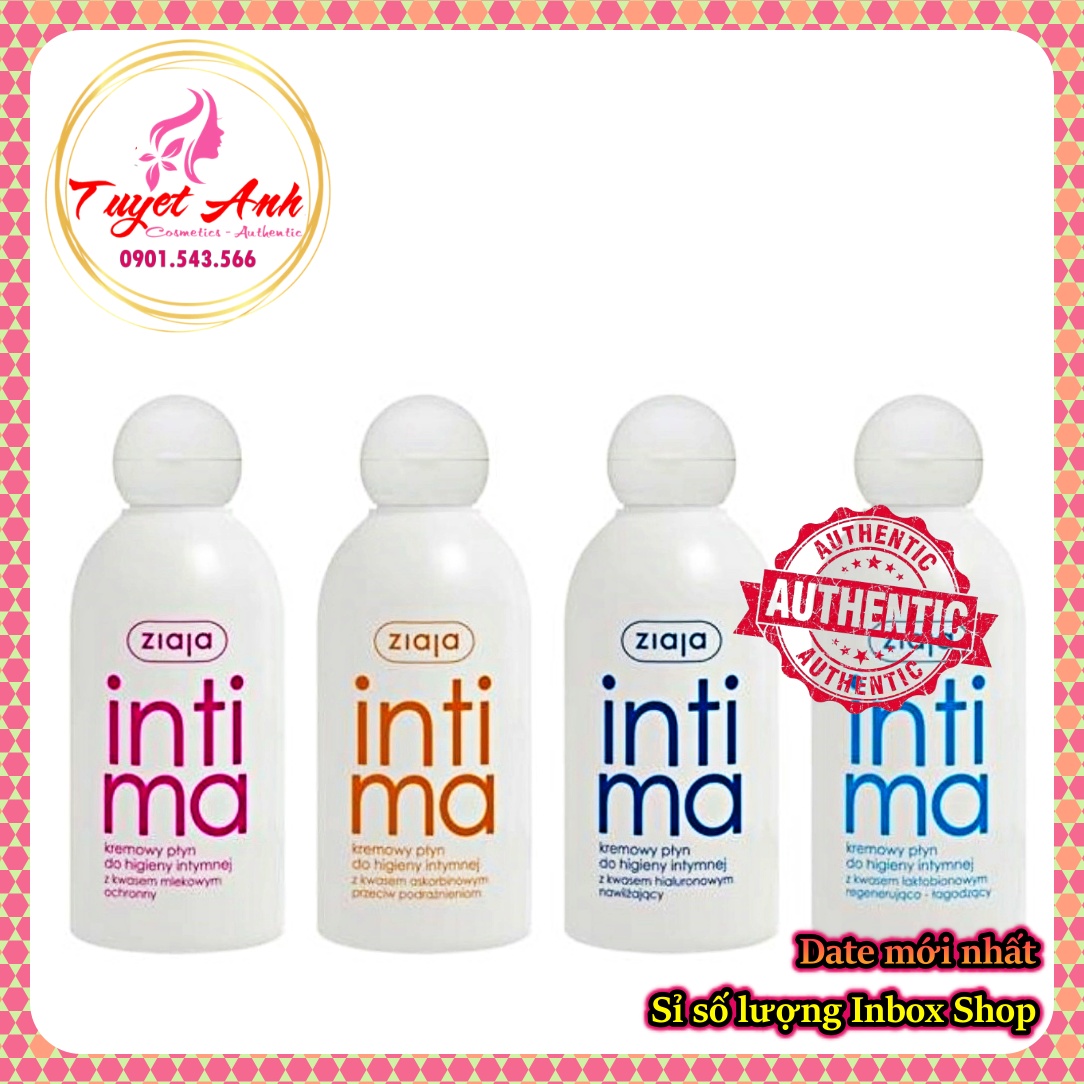 [HCM][CÓ SẴN] Intima Ziaja Balan 200ml - Bổ Sung Axit Hialur - Dung Dịch Vệ Sinh phụ nữ - CHÍNH HÃNG