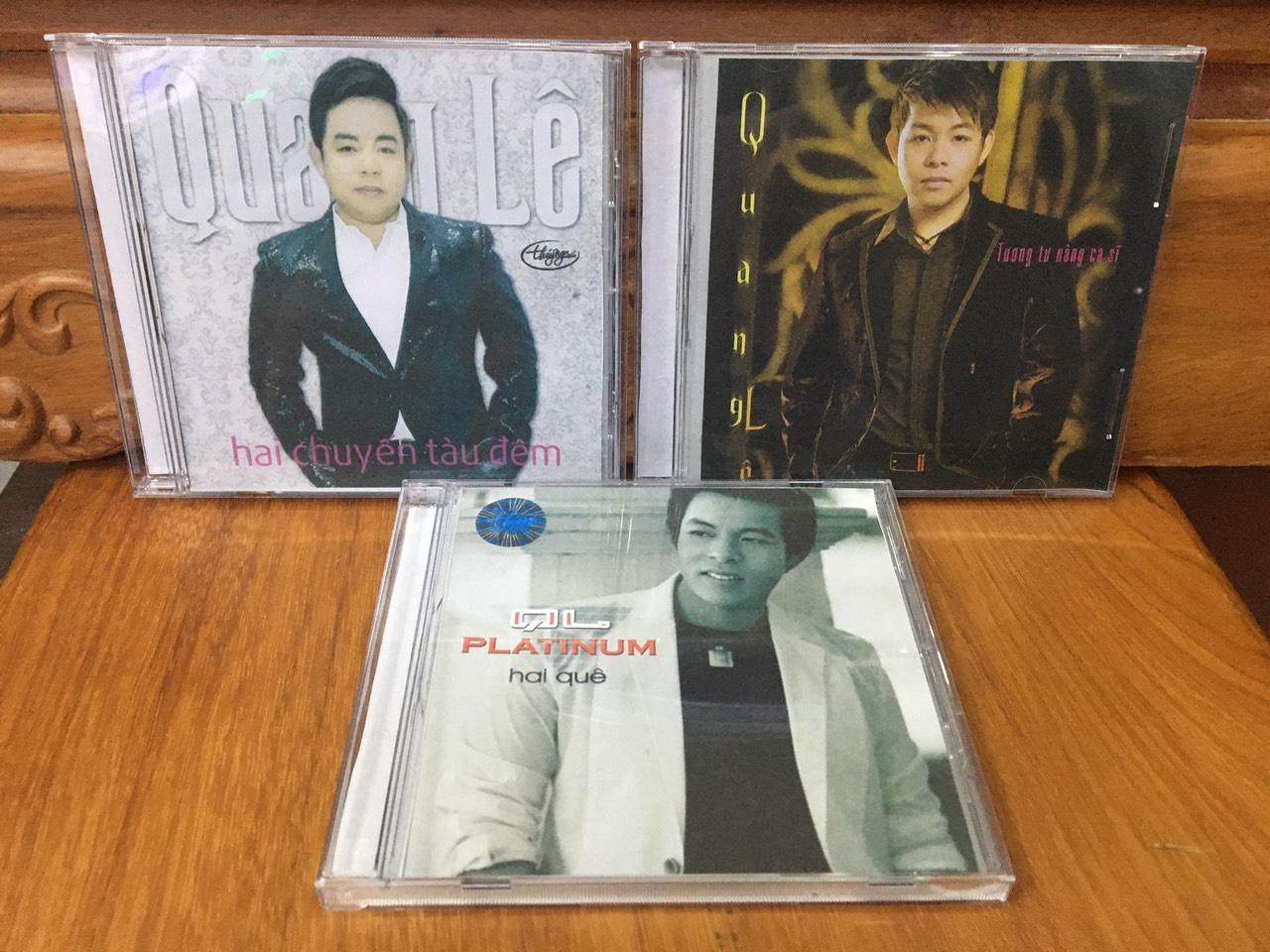 [MDCD] Bộ 3 Đĩa nhạc CD Quang Lê chọn lọc 2