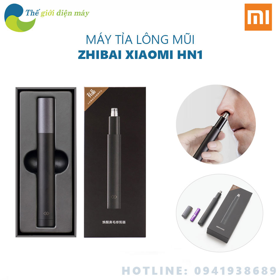 Máy cắt tỉa lông mũi ZHIBAI Xiaomi HN1 - Shop Thế Giới Điện Máy
