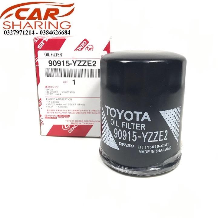 LỌC NHỚT DÙNG CHO XE CAMRY, ZACE, RAV4, ALTIS -LÕI LỌC SẮT; MÃ OEM: 90915-YZZE2