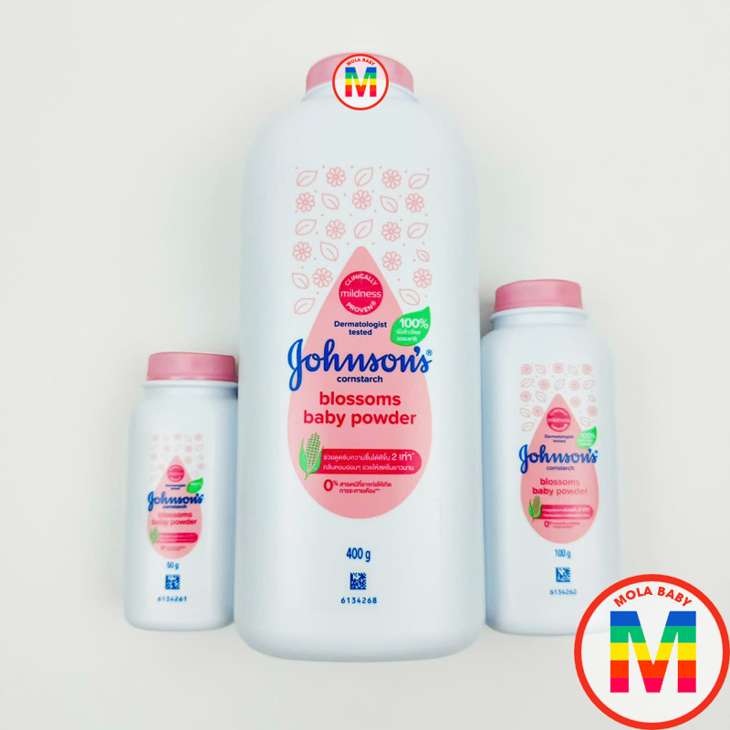  Phấn Rôm Johnson Baby THÁI LAN cho bé 400g - 200g - 100g - 50g 