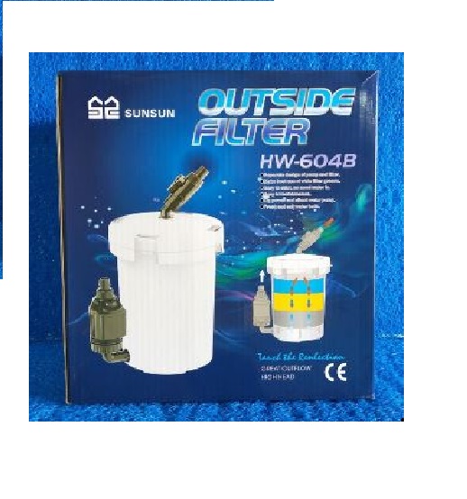 Lọc thùng sunsun hw-604 và hw 604b kèm máy bơm - lọc chính lọc phụ lọc cho bể thủy sinh 80