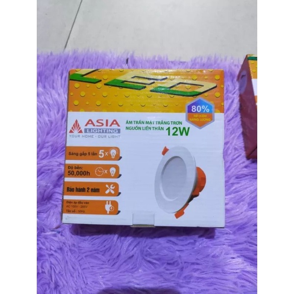 Đèn led âm trần asia 7w - 12w