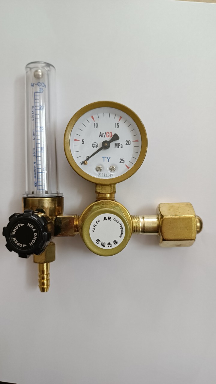 Đồng hồ điều áp khí Argon - Đồng hồ Argon dùng cho hàn tig ren trong, ren ngoài