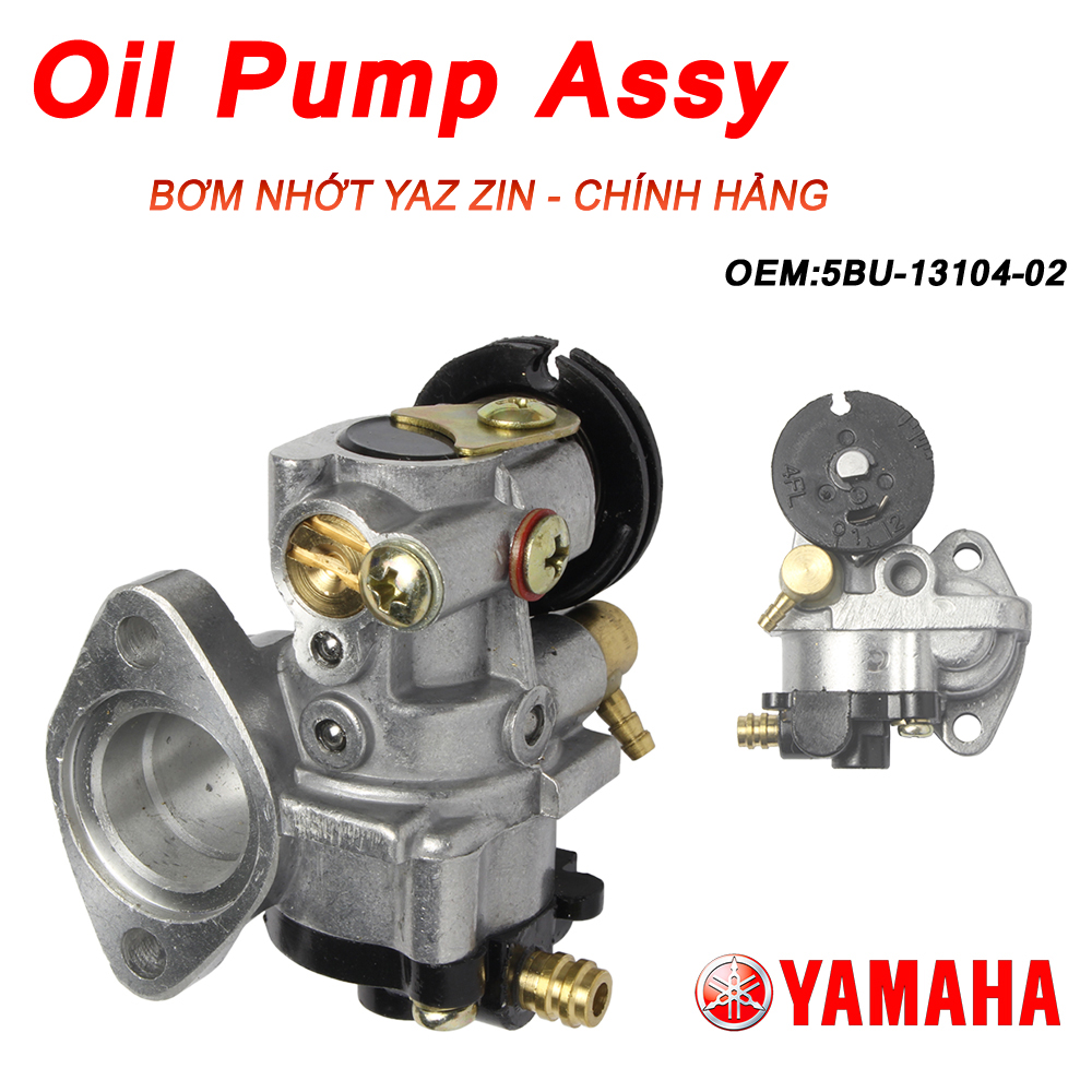 Bơm nhớt yaz zin chính hãng yamaha 5bu-13104-02 & l2|