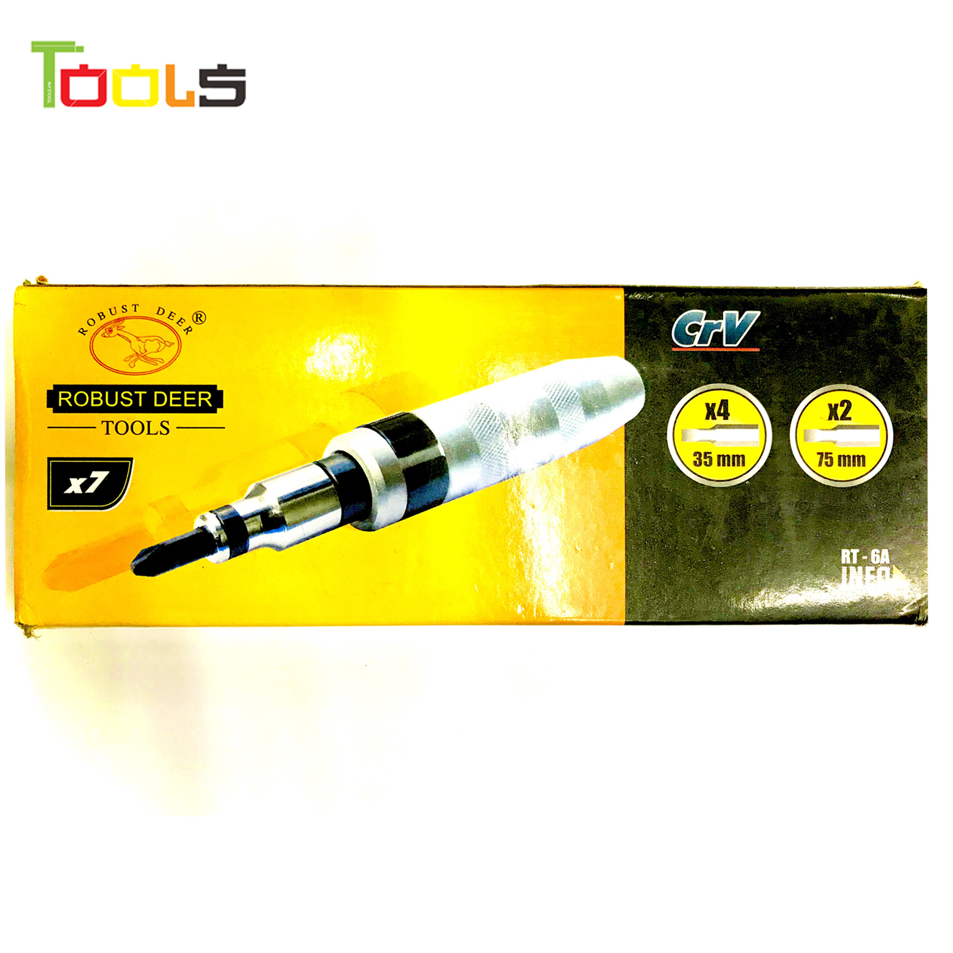 Tô vít đóng tự động x7 robust deer kèm 6 mũi đóng