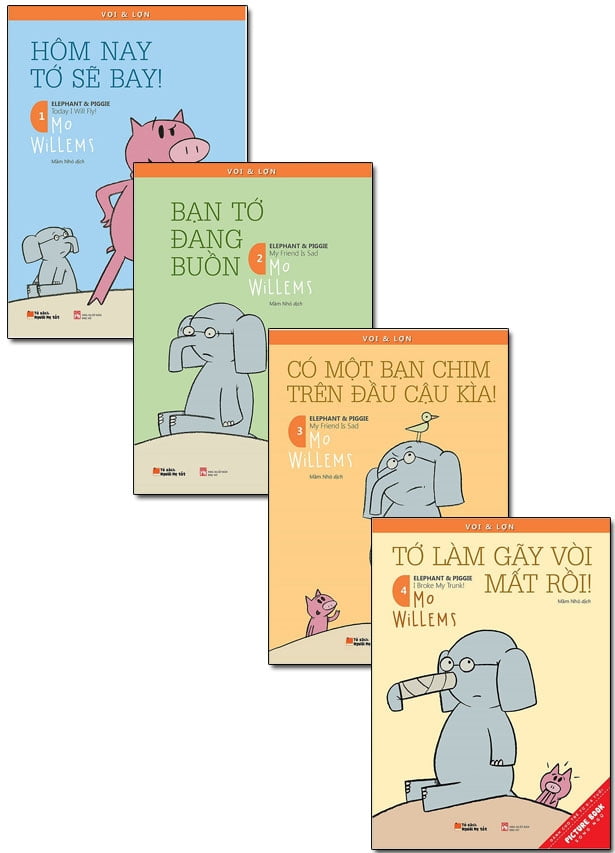 Fahasa - combo sách hay ehon voi & lợn