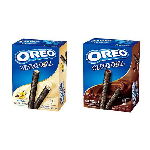 Combo 5 Hộp 3 gói bánh quế Wafer Roll Oreo 18g