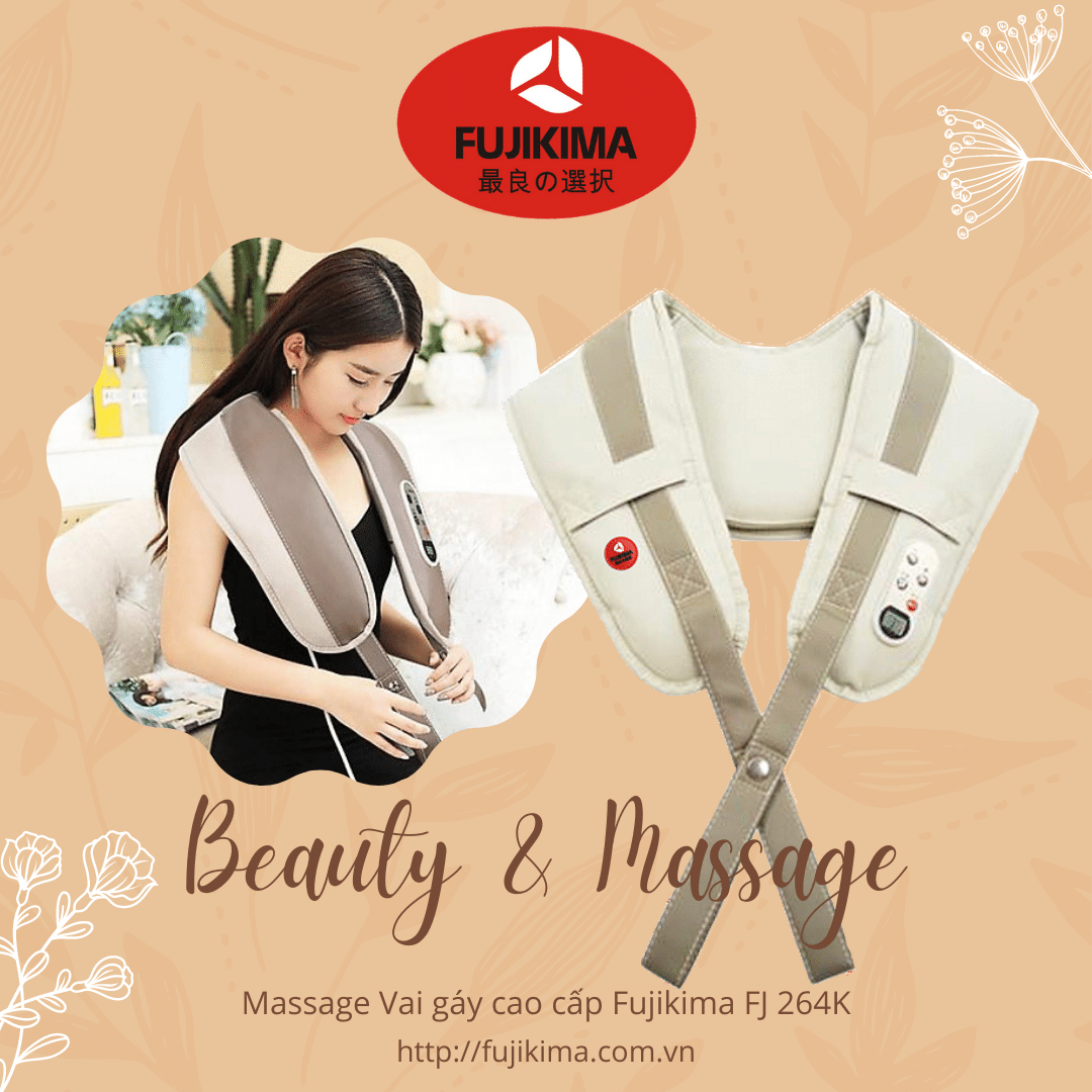 Massage Vai gáy cao cấp Fujikima FJ 264K