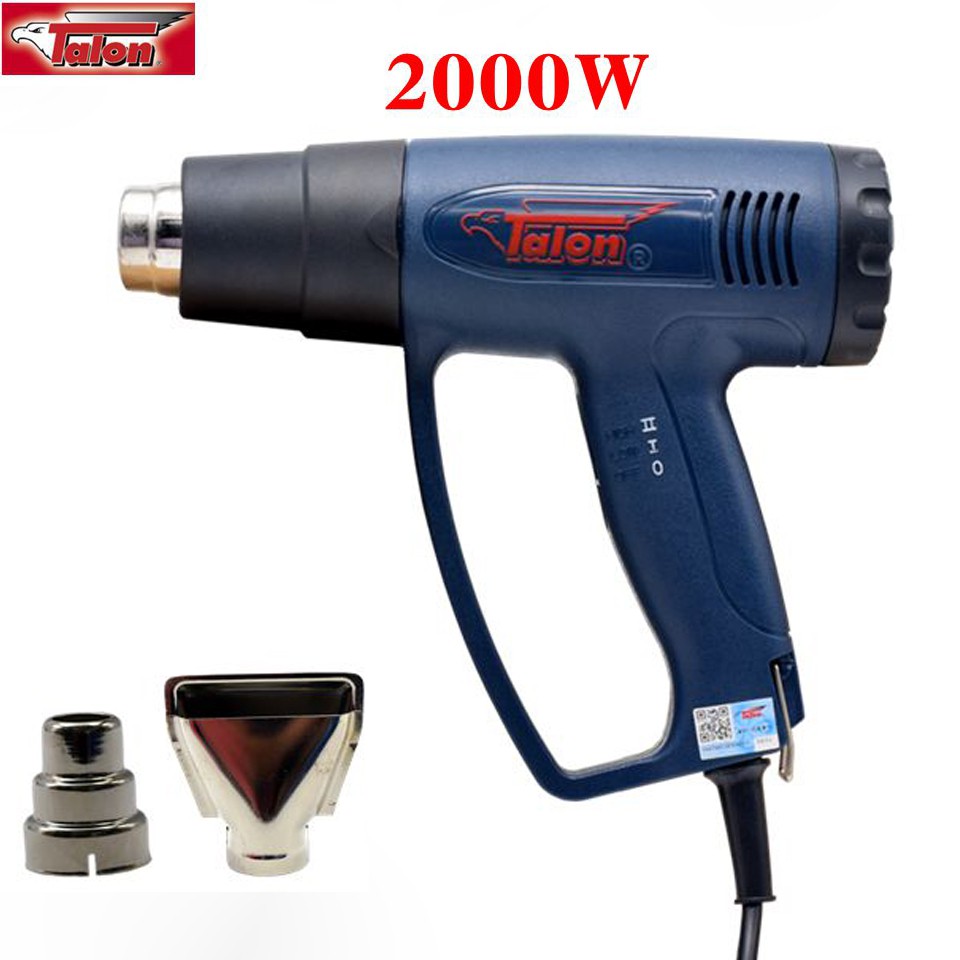 Máy khò nhiệt talon chuyên nghiệp 2000w