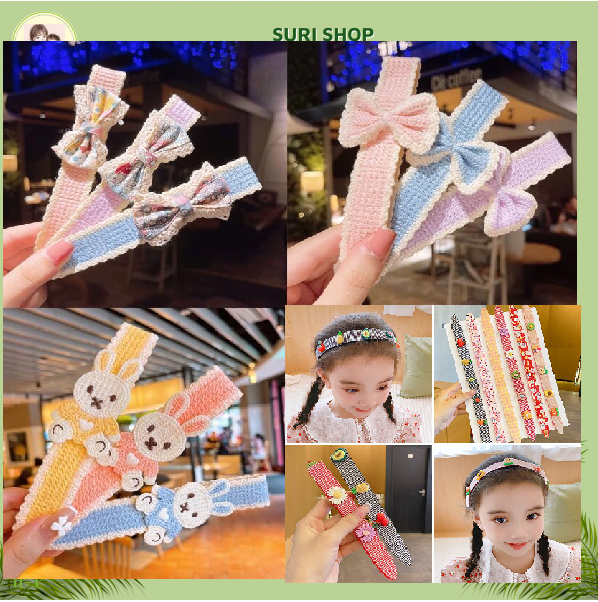 Băng đô cài tóc dạng dán, dán tóc nhiều kiểu dễ thương xinh xắn cho bé gái