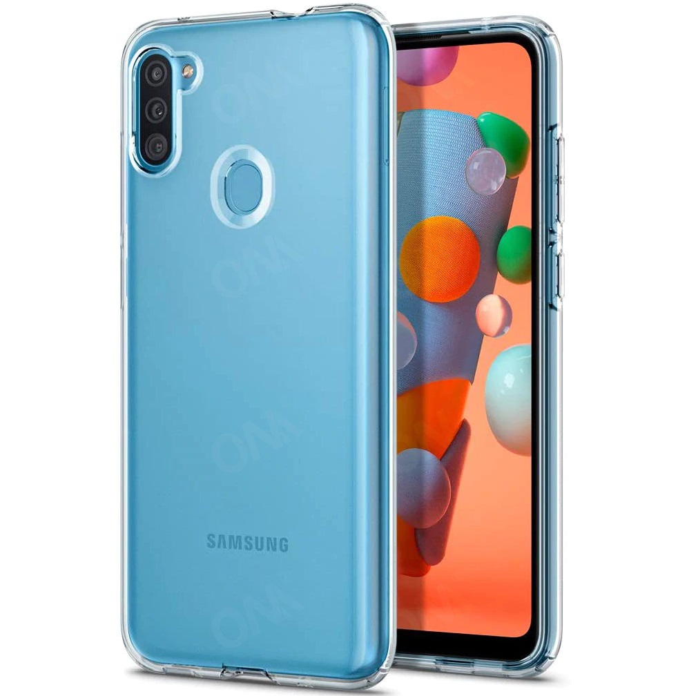Ốp lưng , Kính cường lực điện thoại Samsung Galaxy A11 dẻo trongTPU ôm sát máy, đẹp tinh tế