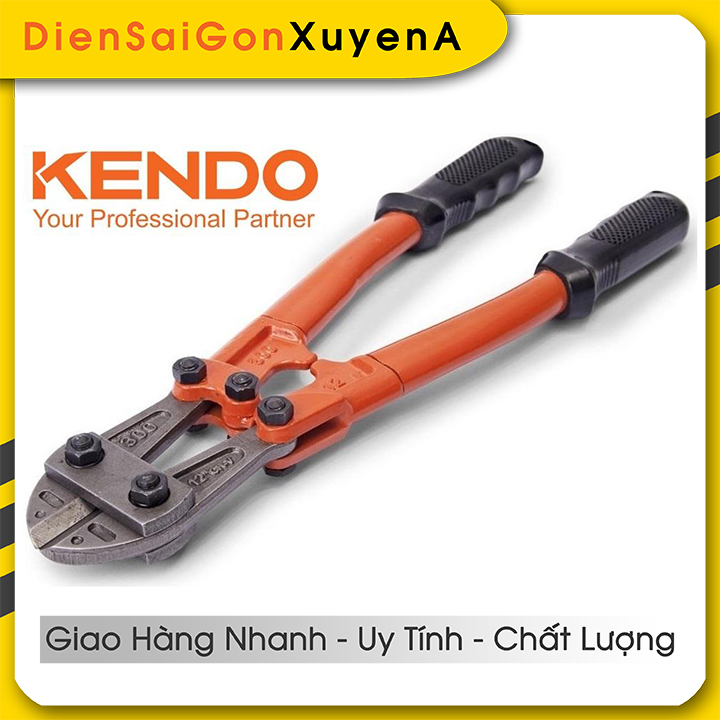 Kìm cộng lực 450mm 18inch crv bolt cutter kendo 12003 - điện sài gòn xuyên á