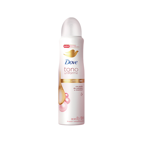 Xịt Khử Mùi Dove 48h Tono Uniforme Calendula Vitamin E 150ml