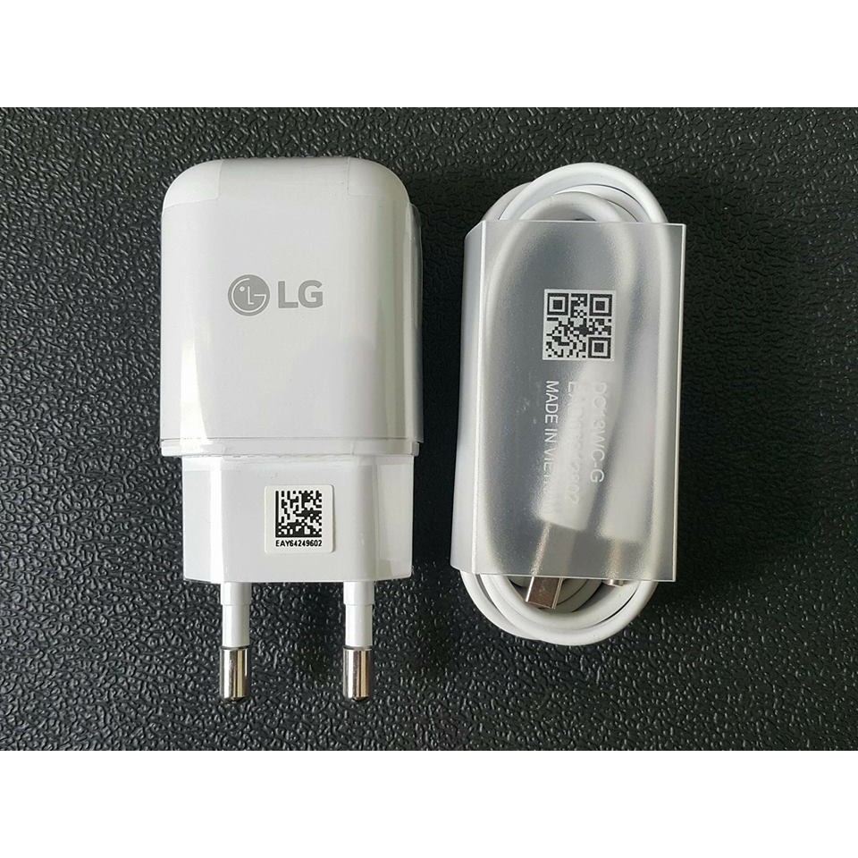 Combo cáp sạc nhanh chuẩn type c lg g6 phiên bản 2021 hỗ trợ sạc nhanh các dòng máy chuẩn sạc usb type c